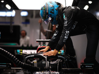 RUSSELL George (gbr), Mercedes AMG F1 Team W14, portrait during the Formula 1 STC Saudi Arabian Grand Prix 2023, 2nd round of the 2023 Formu...