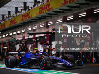 02 SARGEANT Logan (usa), Williams Racing FW45, action during the Formula 1 STC Saudi Arabian Grand Prix 2023, 2nd round of the 2023 Formula...