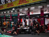 27 HULKENBERG Nico (ger), Haas F1 Team VF-23 Ferrari, action during the Formula 1 STC Saudi Arabian Grand Prix 2023, 2nd round of the 2023 F...