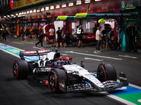 21 DE VRIES Nyck (ned), Scuderia AlphaTauri AT04, action during the Formula 1 STC Saudi Arabian Grand Prix 2023, 2nd round of the 2023 Formu...