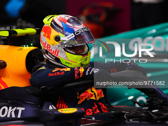 PEREZ Sergio (mex), Red Bull Racing RB19, portrait during the Formula 1 STC Saudi Arabian Grand Prix 2023, 2nd round of the 2023 Formula One...