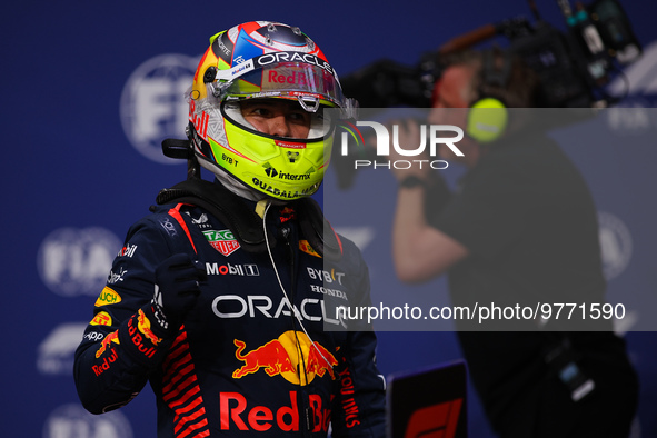 PEREZ Sergio (mex), Red Bull Racing RB19, portrait during the Formula 1 STC Saudi Arabian Grand Prix 2023, 2nd round of the 2023 Formula One...