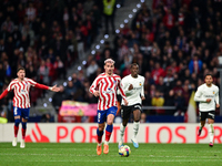 Antoine Griezmann during La Liga match between Atletico de Madrid and Valencia CF at Civitas Metropolitano on March 18, 2023 in Madrid, Spai...