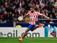 Memphis Depay during La Liga match between Atletico de Madrid and Valencia CF at Civitas Metropolitano on March 18, 2023 in Madrid, Spain. (