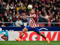 Memphis Depay during La Liga match between Atletico de Madrid and Valencia CF at Civitas Metropolitano on March 18, 2023 in Madrid, Spain. (