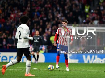 Josema Gimenez during La Liga match between Atletico de Madrid and Valencia CF at Civitas Metropolitano on March 18, 2023 in Madrid, Spain....