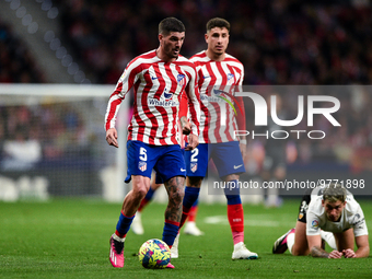 Rodrigo de Paul during La Liga match between Atletico de Madrid and Valencia CF at Civitas Metropolitano on March 18, 2023 in Madrid, Spain....