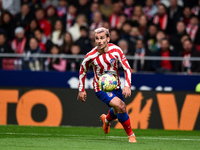 Antoine Griezmann during La Liga match between Atletico de Madrid and Valencia CF at Civitas Metropolitano on March 18, 2023 in Madrid, Spai...