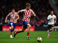 Marcos Llorente during La Liga match between Atletico de Madrid and Valencia CF at Civitas Metropolitano on March 18, 2023 in Madrid, Spain....