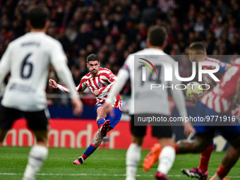 Rodrigo de Paul during La Liga match between Atletico de Madrid and Valencia CF at Civitas Metropolitano on March 18, 2023 in Madrid, Spain....