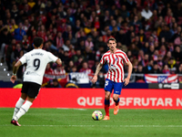 Stefan Savic during La Liga match between Atletico de Madrid and Valencia CF at Civitas Metropolitano on March 18, 2023 in Madrid, Spain. (