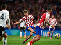 Marcos Llorente during La Liga match between Atletico de Madrid and Valencia CF at Civitas Metropolitano on March 18, 2023 in Madrid, Spain....