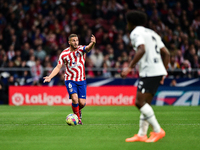 Koke during La Liga match between Atletico de Madrid and Valencia CF at Civitas Metropolitano on March 18, 2023 in Madrid, Spain. (