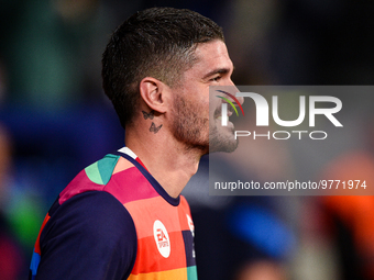 Rodrigo de Paul during La Liga match between Atletico de Madrid and Valencia CF at Civitas Metropolitano on March 18, 2023 in Madrid, Spain....