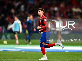 Josema Gimenez during La Liga match between Atletico de Madrid and Valencia CF at Civitas Metropolitano on March 18, 2023 in Madrid, Spain....