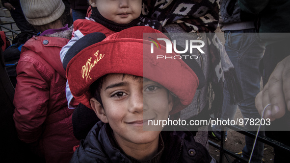 As the New Year approaches in to 2016, thousands of refugees continue to flood in to Greece, on December 30, 2015. When they reach Athens, m...