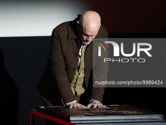 John Malkovich during the opening ceremony of the Off Camera Festival in Krakow, Poland on April 28, 2023. (