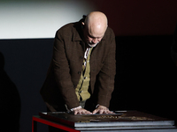 John Malkovich during the opening ceremony of the Off Camera Festival in Krakow, Poland on April 28, 2023. (