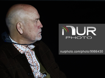 John Malkovich during the opening ceremony of the Off Camera Festival in Krakow, Poland on April 28, 2023. (